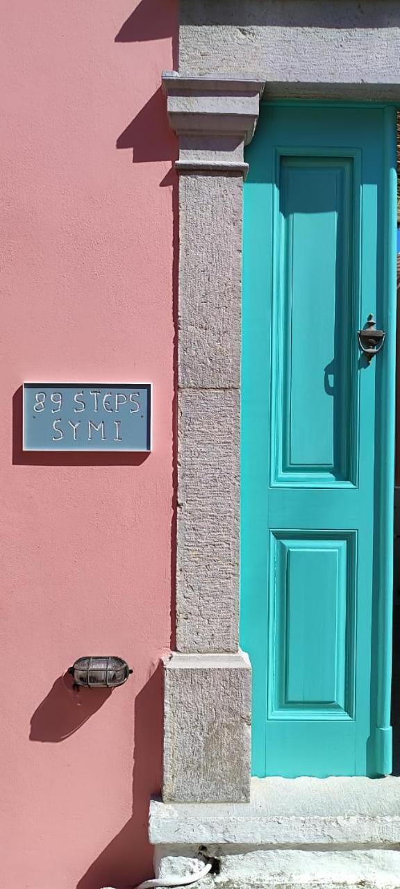 89 Steps Symi Apartamento Exterior foto